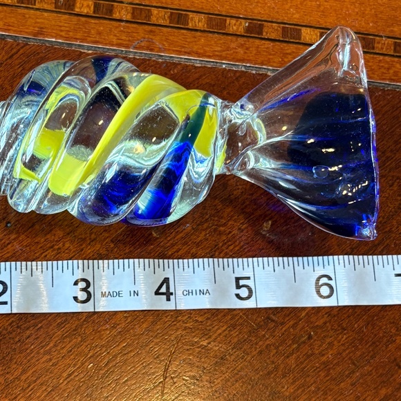 Vintage Murano Decorative Blown Glass Wrapped Hard Candy - Picture 8 of 8